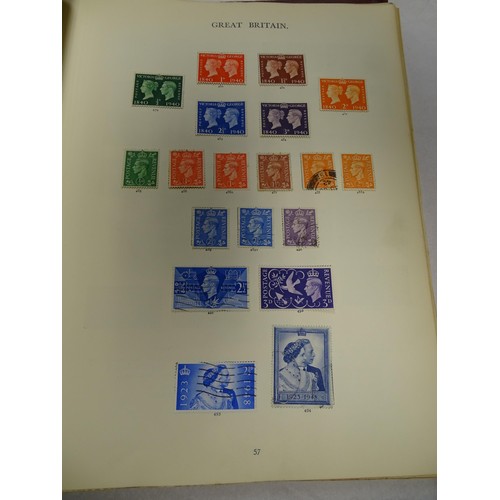 2481 - Stamps & Postal History : An album containing a quantity of assorted Victorian and later Great Brita... 