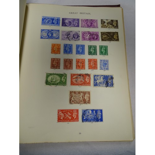 2481 - Stamps & Postal History : An album containing a quantity of assorted Victorian and later Great Brita... 