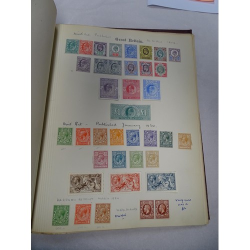 2481 - Stamps & Postal History : An album containing a quantity of assorted Victorian and later Great Brita... 