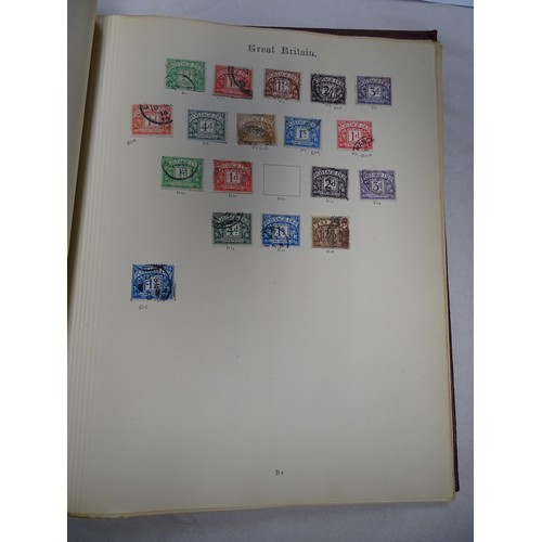 2481 - Stamps & Postal History : An album containing a quantity of assorted Victorian and later Great Brita... 