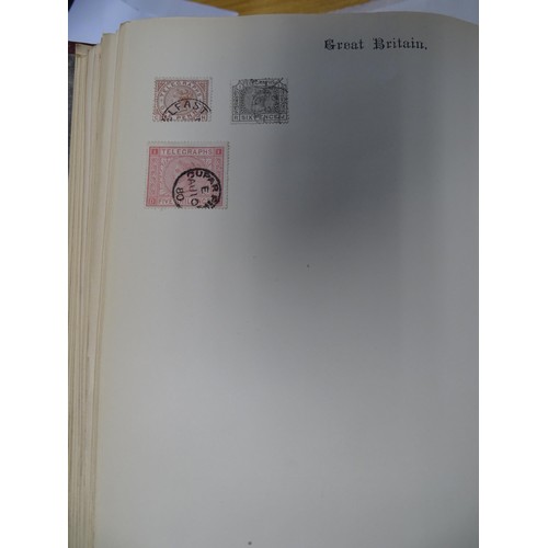 2481 - Stamps & Postal History : An album containing a quantity of assorted Victorian and later Great Brita... 