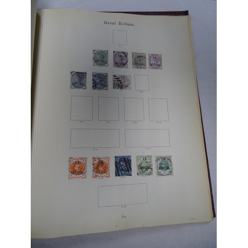 2481 - Stamps & Postal History : An album containing a quantity of assorted Victorian and later Great Brita... 