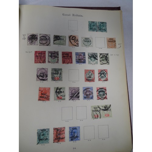 2481 - Stamps & Postal History : An album containing a quantity of assorted Victorian and later Great Brita... 