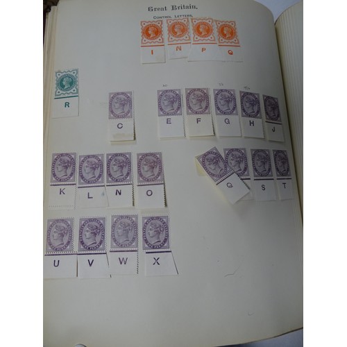 2481 - Stamps & Postal History : An album containing a quantity of assorted Victorian and later Great Brita... 