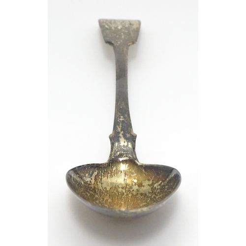 289 - A George IV silver basting / stuffing spoon. Hallmarked London 1823 maker Clement Cheese. Approx 11 ... 