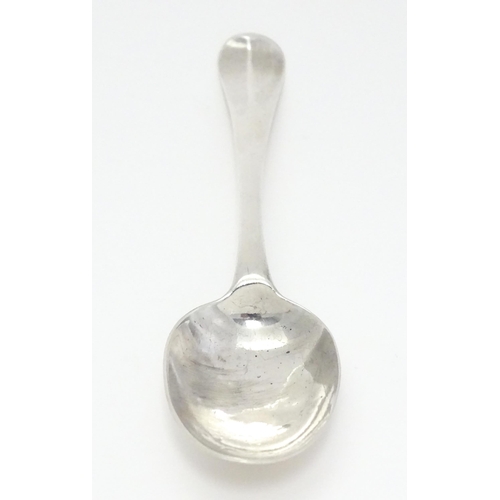 413 - A George I silver Hanoverian pattern spoon hallmarked London 1722, maker Richard Scarlett. Approx. 7... 