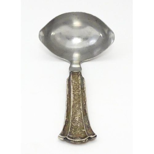 314 - Scandinavian Silver : A Danish silver handled ladle. Maker Carl M Cohr - Fredericia. Assay Master Jo... 