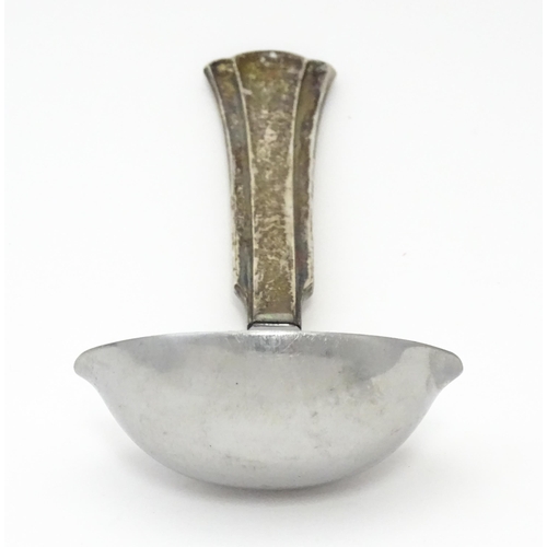 314 - Scandinavian Silver : A Danish silver handled ladle. Maker Carl M Cohr - Fredericia. Assay Master Jo... 