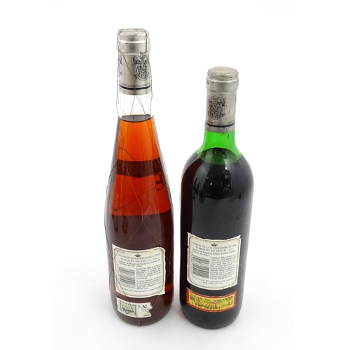 1094 - Two 75cl bottles of Heredos Del Marques de Risal El Ciego, comprising a 1994 Rosado Rioja and a 1985... 