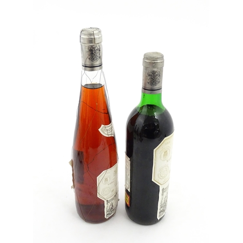 1094 - Two 75cl bottles of Heredos Del Marques de Risal El Ciego, comprising a 1994 Rosado Rioja and a 1985... 