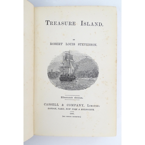 1857 - Book: Treasure Island by Robert Louis Stevenson, Illustrated edition. Published by Cassell & Company... 