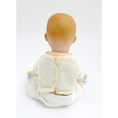 1285 - Toys: Two Armand Marseille German dolls, one with a bisque head marked 341 / 5k and a composite body... 