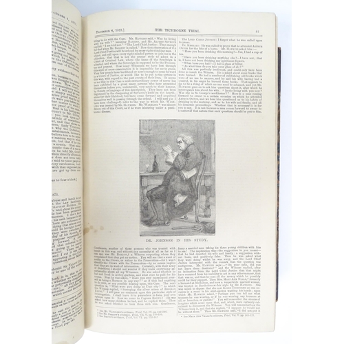 1886 - Books: The Trial at Bar of Sir Roger C. D. Tichborne, by Dr. Kenealy, in 3 volumes 1-2, 3-4 & 7-8. P... 