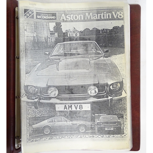 1887 - Books: A quantity of assorted 20thC car books and manuals to include Nissan 300ZX Model Z31 series s... 