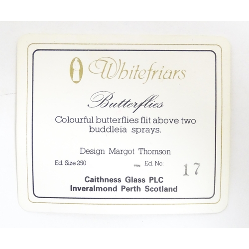 238 - Margot Thomson for Caithness Whitefriars Collection : A limited edition Caithness glass paperweight ... 