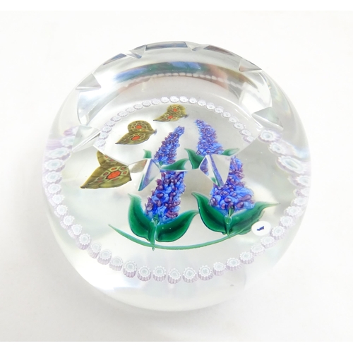 238 - Margot Thomson for Caithness Whitefriars Collection : A limited edition Caithness glass paperweight ... 