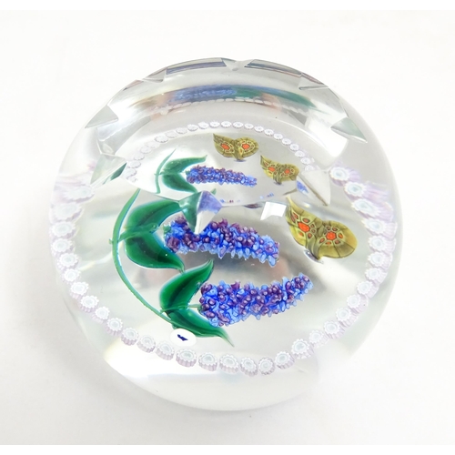 238 - Margot Thomson for Caithness Whitefriars Collection : A limited edition Caithness glass paperweight ... 