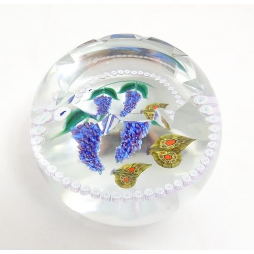 238 - Margot Thomson for Caithness Whitefriars Collection : A limited edition Caithness glass paperweight ... 