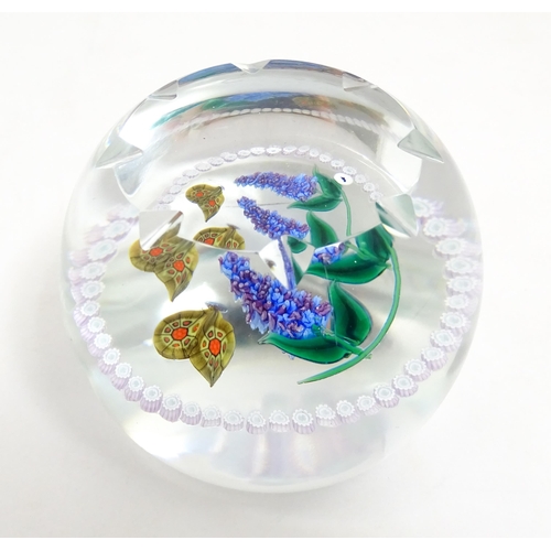 238 - Margot Thomson for Caithness Whitefriars Collection : A limited edition Caithness glass paperweight ... 