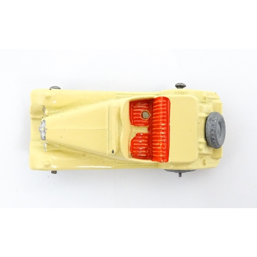 1272 - Toys: A boxed Dinky Toys die cast scale model of a helicopter no. 716. Together with three Moko Lesn... 