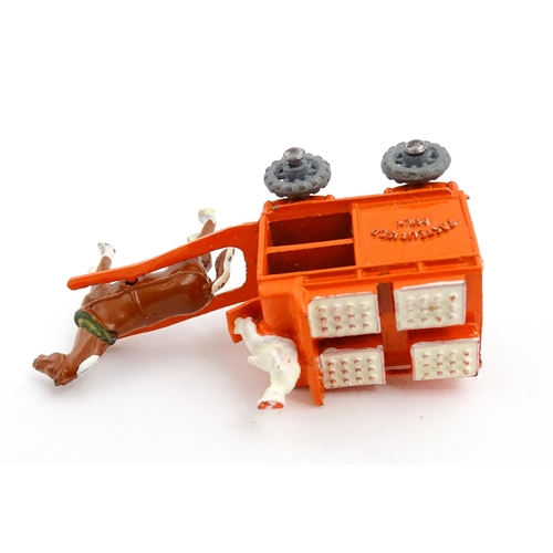 1272 - Toys: A boxed Dinky Toys die cast scale model of a helicopter no. 716. Together with three Moko Lesn... 