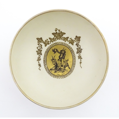 64 - A Royal Copenhagen dish with snowdrop detail, model no. 2685 / 852. Together with a small Kobenhavn ... 