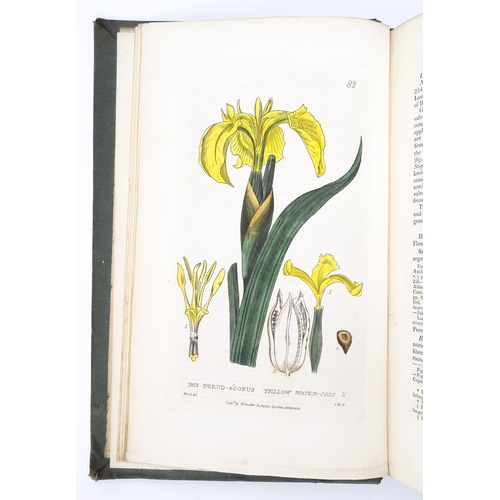 1813 - Books: British Phaenogamous Botany or figures and descriptions of the genera of British Flowering Pl... 