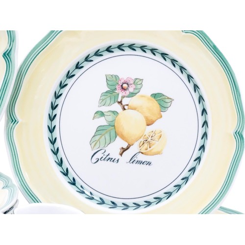 185 - A quantity of Villeroy & Boch tea and dinner wares in the French Garden Valence and French Garden Fl... 