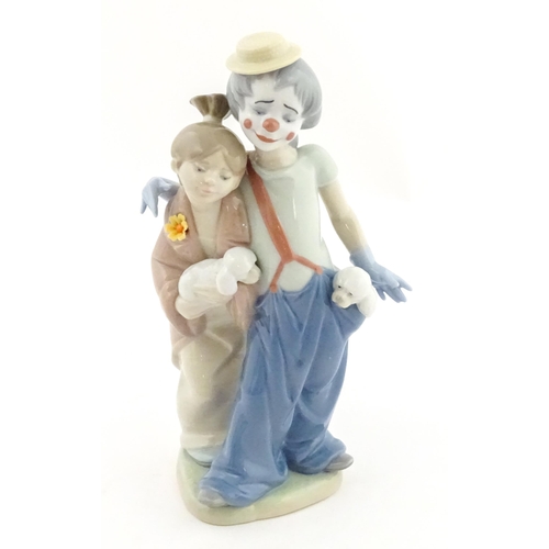 181 - A Lladro model Pals Forever, model no. 7686. Marked under. Boxed. Approx. 8 3/4