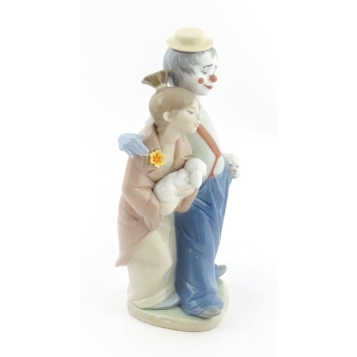 181 - A Lladro model Pals Forever, model no. 7686. Marked under. Boxed. Approx. 8 3/4