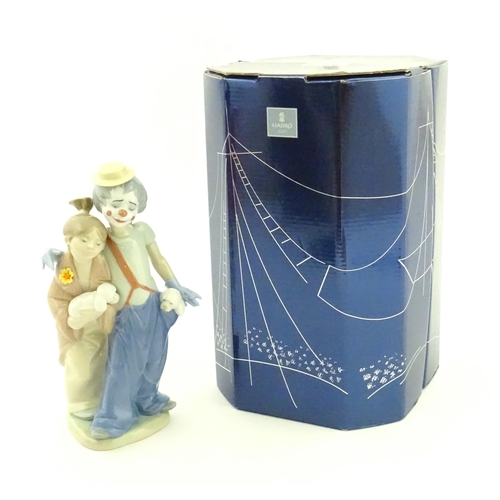 181 - A Lladro model Pals Forever, model no. 7686. Marked under. Boxed. Approx. 8 3/4