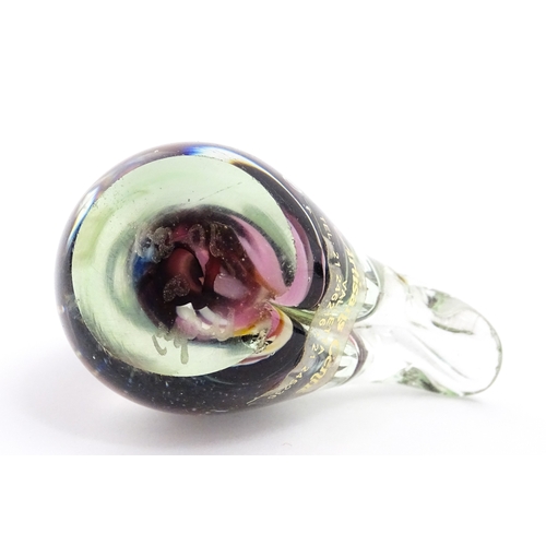 237 - Five various Mdina glass models to include examples formed as a penguin, dolphin, various birds etc.... 