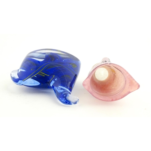 226 - Two Kosta Boda items comprising an Open Minds vase designed by Ulrica Hydman Vallien (1938-2018), an... 