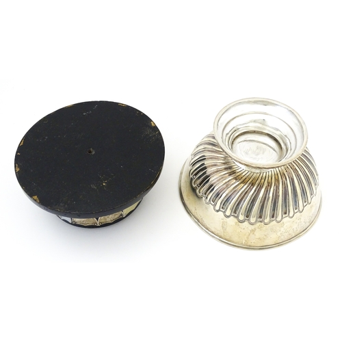 545 - A silver pedestal trophy bowl on stand, hallmarked Birmingham 1900. Approx. 6 1/4