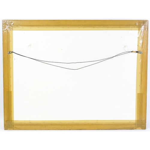 1781 - Jana du Toit (b. 1945), South African School, Oil on canvas, A colourful townscape with figures. Sig... 