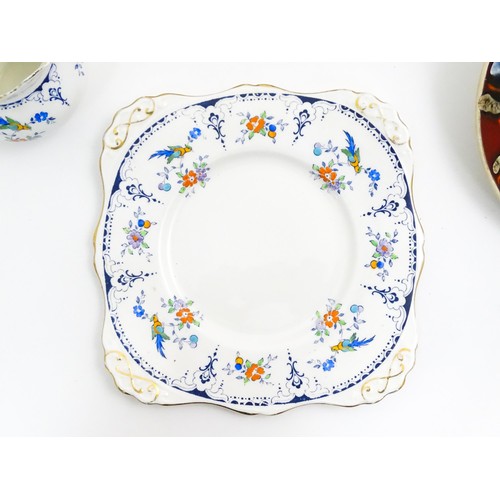 55 - A quantity of assorted ceramics to include Royal Doulton ladies Elegance, Affection, and Fair Lady, ... 