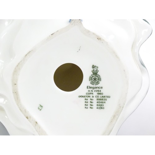 55 - A quantity of assorted ceramics to include Royal Doulton ladies Elegance, Affection, and Fair Lady, ... 