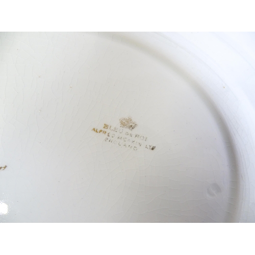 172 - A quantity of Alfred Meakin dinner wares decorated in the Bleu de Roi pattern comprising plates, dis... 