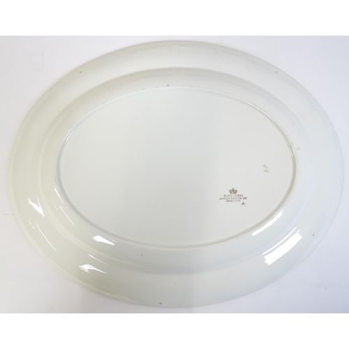 172 - A quantity of Alfred Meakin dinner wares decorated in the Bleu de Roi pattern comprising plates, dis... 