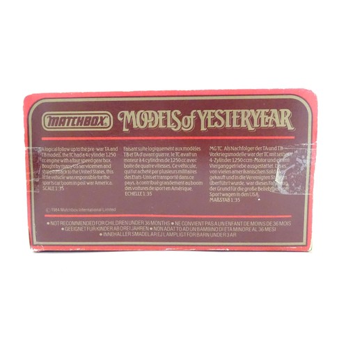 55 - Toys: A quantity of die cast scale model vehicles to include a Matchbox Models of Yesteryear Y-8 194... 