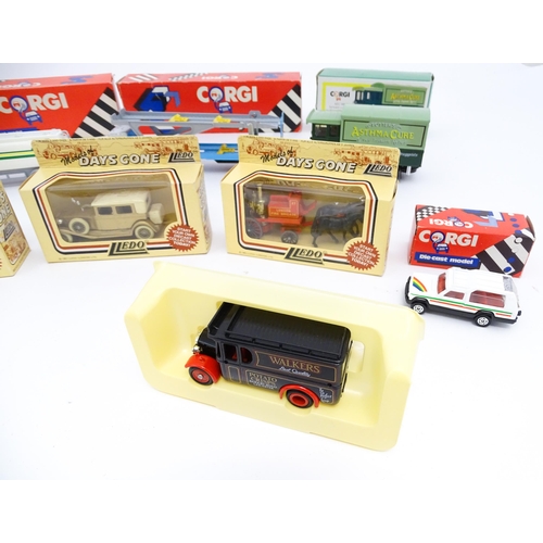 446 - Toys: A quantity of die cast scale model vehicles etc. to include Corgi Toys Seddon Atkinson Tanker,... 