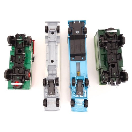 446 - Toys: A quantity of die cast scale model vehicles etc. to include Corgi Toys Seddon Atkinson Tanker,... 