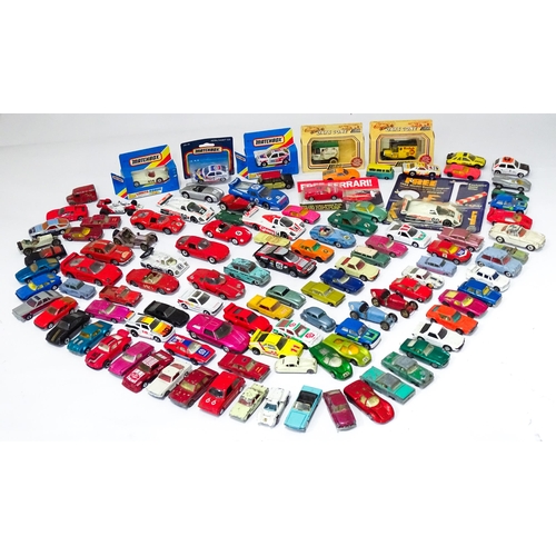 641 - Toys: A quantity of assorted die cast scale model vehicles to include Corgi, Matchbox, Solido, Dinky... 