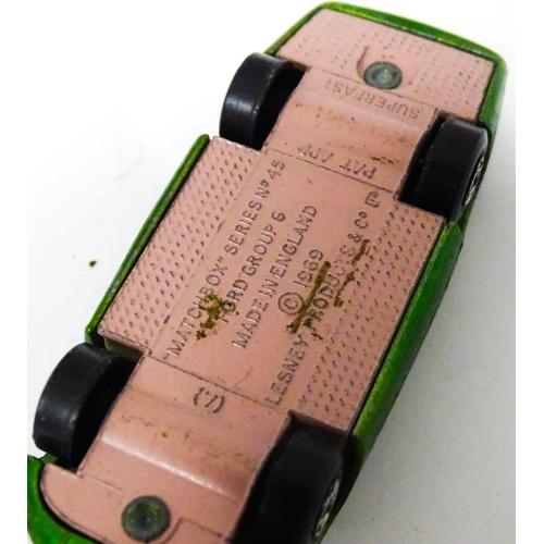 641 - Toys: A quantity of assorted die cast scale model vehicles to include Corgi, Matchbox, Solido, Dinky... 