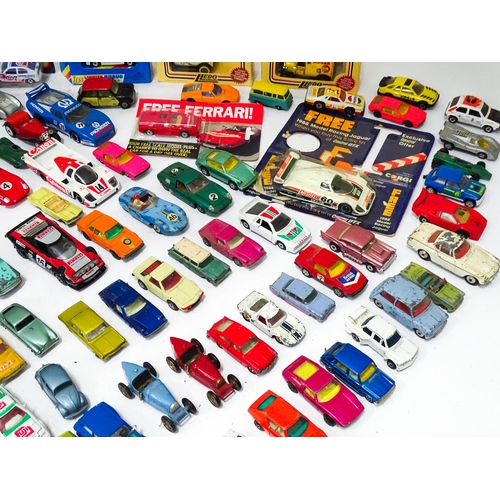641 - Toys: A quantity of assorted die cast scale model vehicles to include Corgi, Matchbox, Solido, Dinky... 