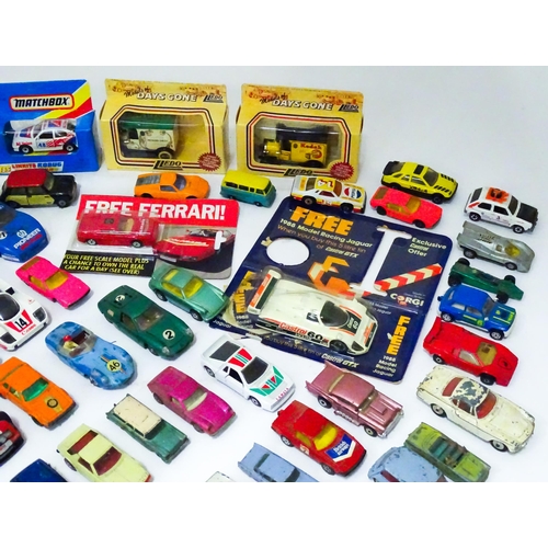 641 - Toys: A quantity of assorted die cast scale model vehicles to include Corgi, Matchbox, Solido, Dinky... 