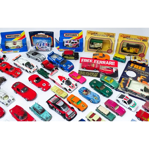641 - Toys: A quantity of assorted die cast scale model vehicles to include Corgi, Matchbox, Solido, Dinky... 