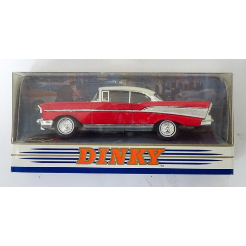 651 - Toys: A quantity of assorted boxed die cast scale model vehicles to include Matchbox Dinky Collectio... 