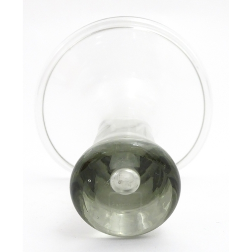 328 - Scandinavian Art Glass: A Vicke Lindstrand for Kosta Boda Gracil glass vase. Approx. 4