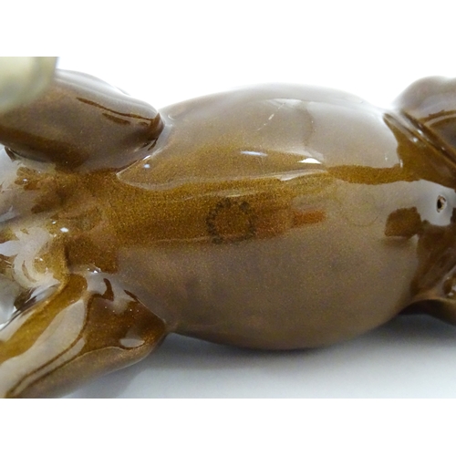 98 - Three Beswick models of horses comprising Huntsman on a Brown Horse, Shire Horse, and Cantering Shir... 